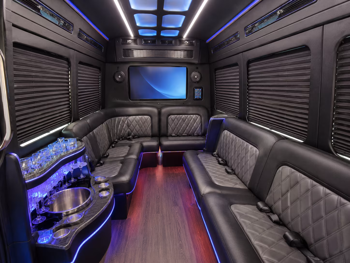 tallahassee party bus interior