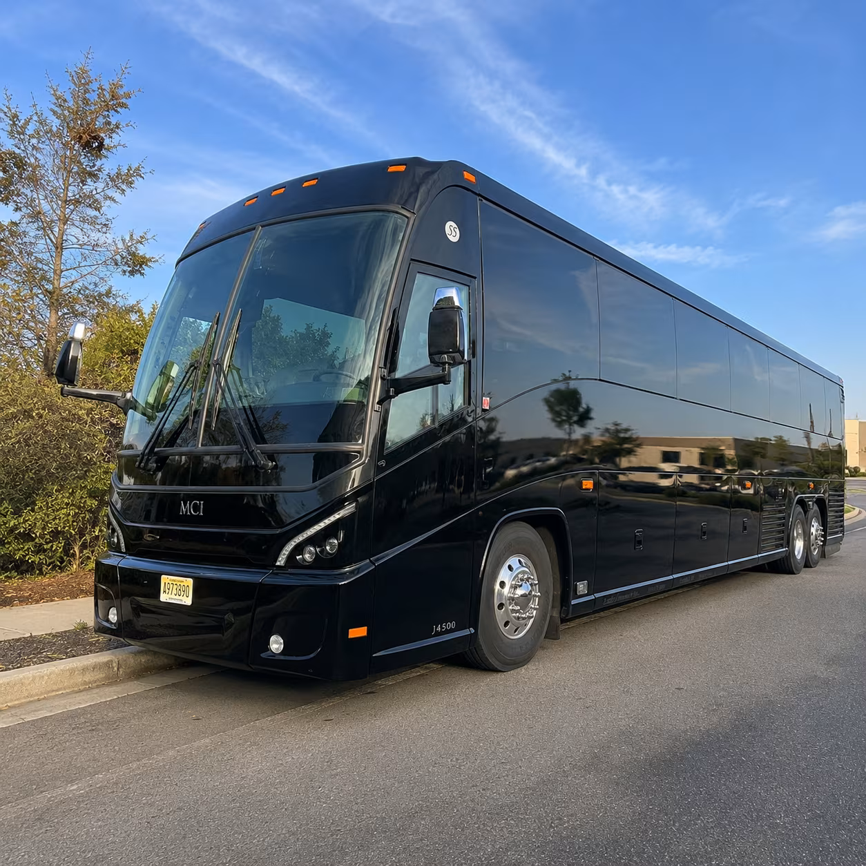 the right bus for military installations and defense contractor visits